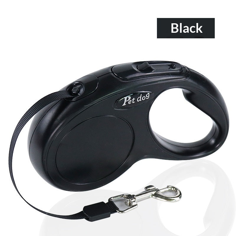 Pet Supplies New-Style Automatic Retractable Anti-Pull Dog Leash With Elastic Traction Rope