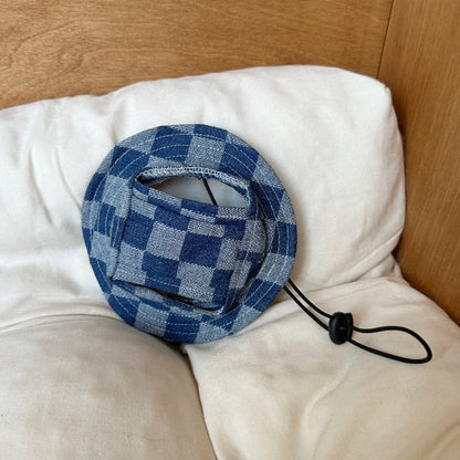 German-style Cat Bucket Hat Hairless Cat Sun Hat