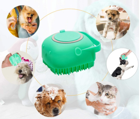 Pet Silicone Shower Brush
