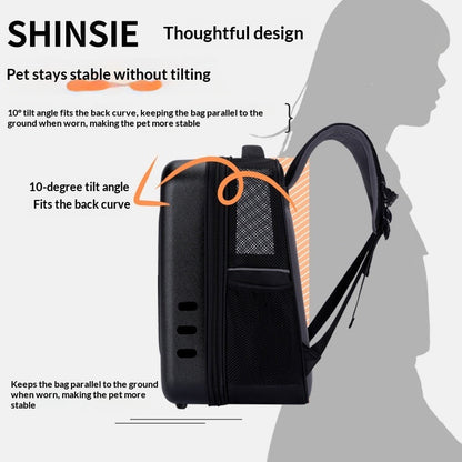 Cat And Dog Outdoor Space Capsule Pet Backpack