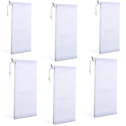 Shihanee 6 Pieces Finch Sock Feeder Bird Feeder Socks for Wild Bird Seed Sock