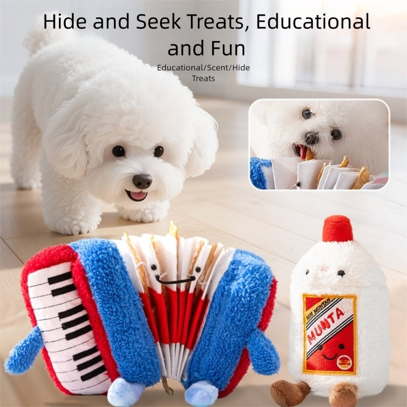 Dog Toys, Sound-sounding, Food-hiding, Educational, Self-entertaining And Stress-relieving Gadgets For Puppies, Pet Supplies For Puppies That Are Resistant To Biting And Consume Energy