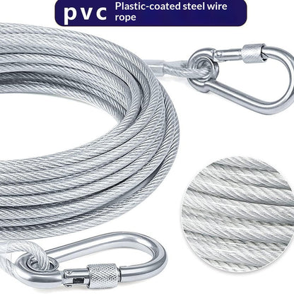 Cross-border Bestseller Extended Dog Leash Stainless Steel Dog Chain
