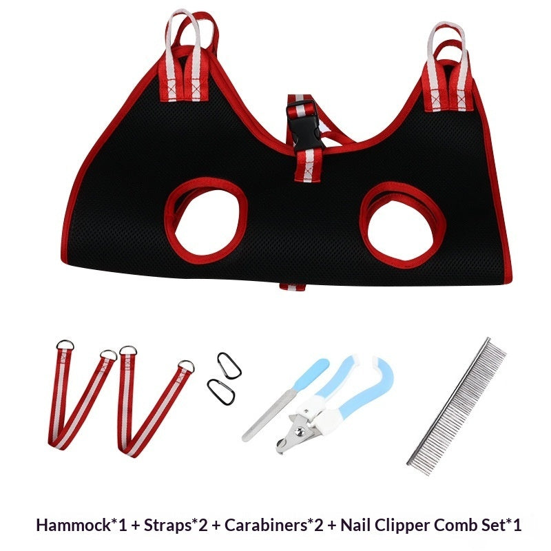 New Pet Cat Grooming Hammock Helper Cat Dog Hammock Dogs Repairing Nails In Beauty Hammock Restraint Bag Pet Accessories