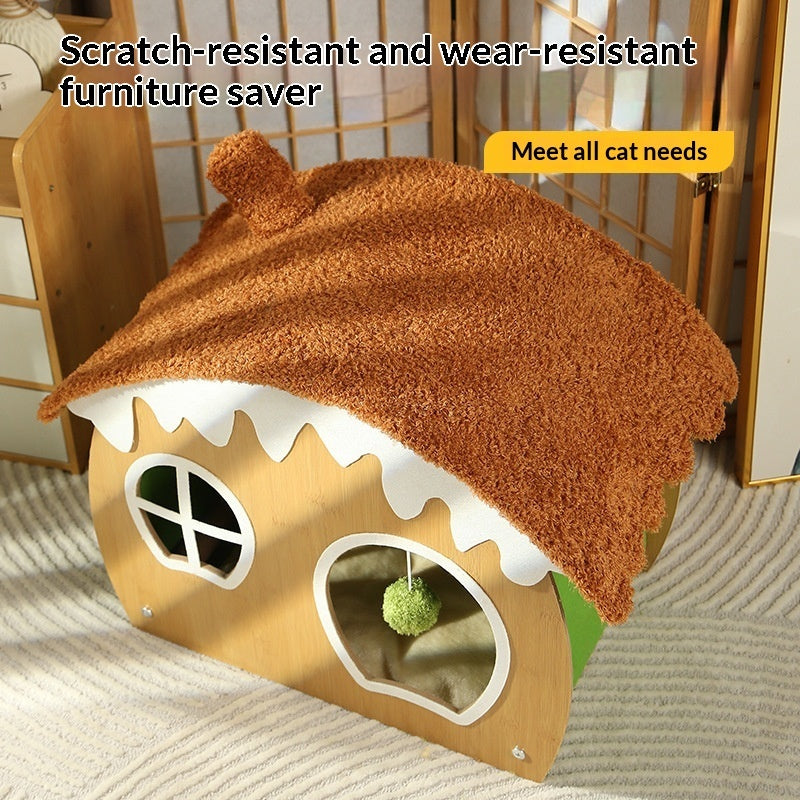 Winter Cat House