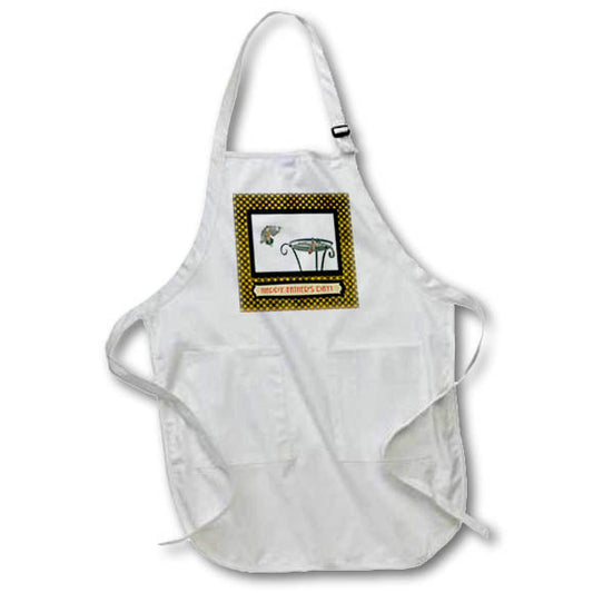 Apron - Photo of Woodpecker Flying, Bird Feeder, Sparrow Watching, Fathers Day Fathers Day Design and Photography