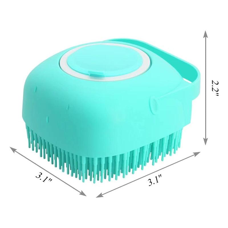 Pet Silicone Shower Brush