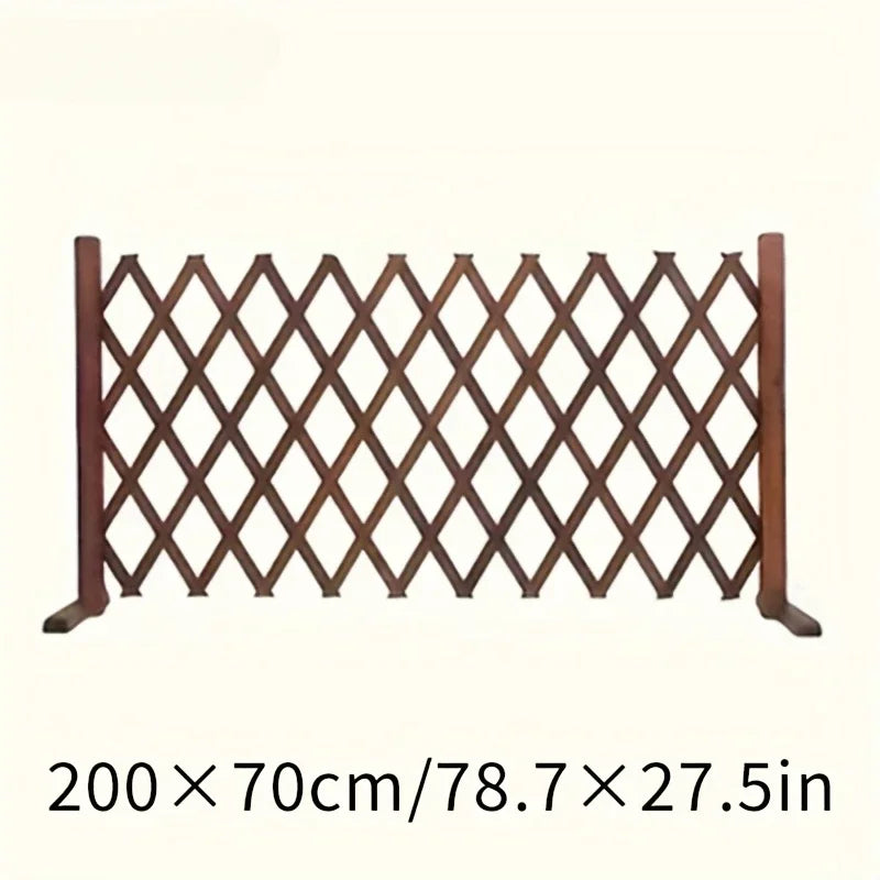 Wooden Pet Gate for Dogs Cats -