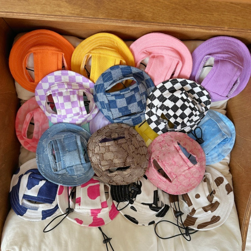 German-style Cat Bucket Hat Hairless Cat Sun Hat