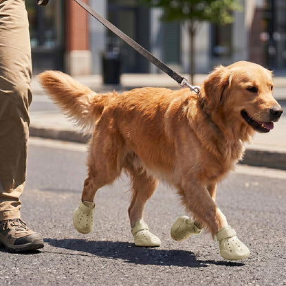 Dog Shoes For Dogs, Clogs Boots Booties Hot Pavement, Rain Waterproof Shoe Summer Sandals Puppy Breathable Doggie Doggy Light Water Up Sneaker
