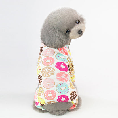 Pet Pajamas Five-color Home Wear