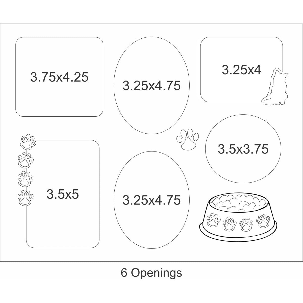 Cat Bowl &  Picture Frame