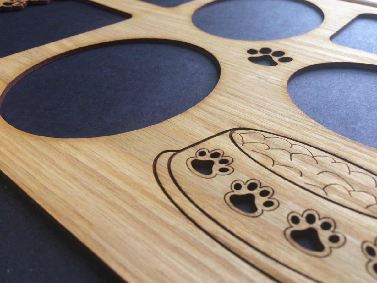 Cat Bowl &  Picture Frame