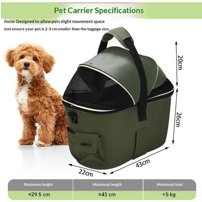 Rear-mounted Pet Basket For Bicycles