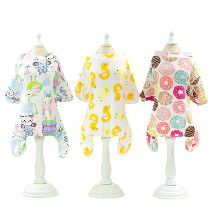 Pet Pajamas Five-color Home Wear