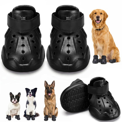 Dog Shoes For Dogs, Clogs Boots Booties Hot Pavement, Rain Waterproof Shoe Summer Sandals Puppy Breathable Doggie Doggy Light Water Up Sneaker