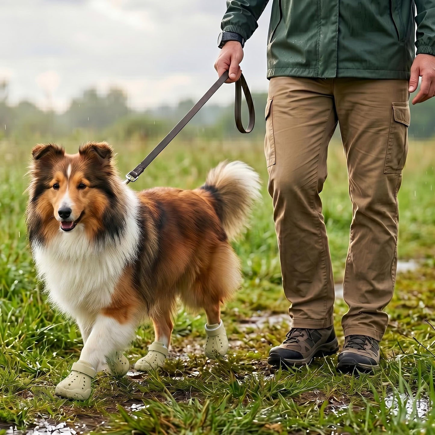 Dog Shoes For Dogs, Clogs Boots Booties Hot Pavement, Rain Waterproof Shoe Summer Sandals Puppy Breathable Doggie Doggy Light Water Up Sneaker